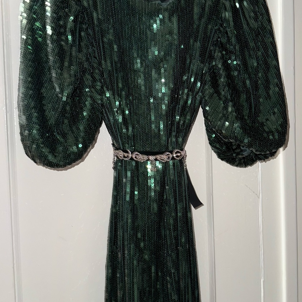Sister Jane Green Sequin Maxi Dress